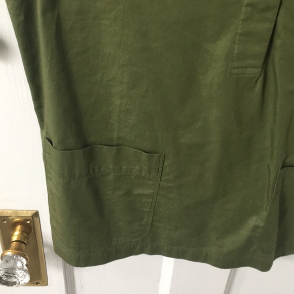 J.Crew hunter green shirt - Picture 3 of 4